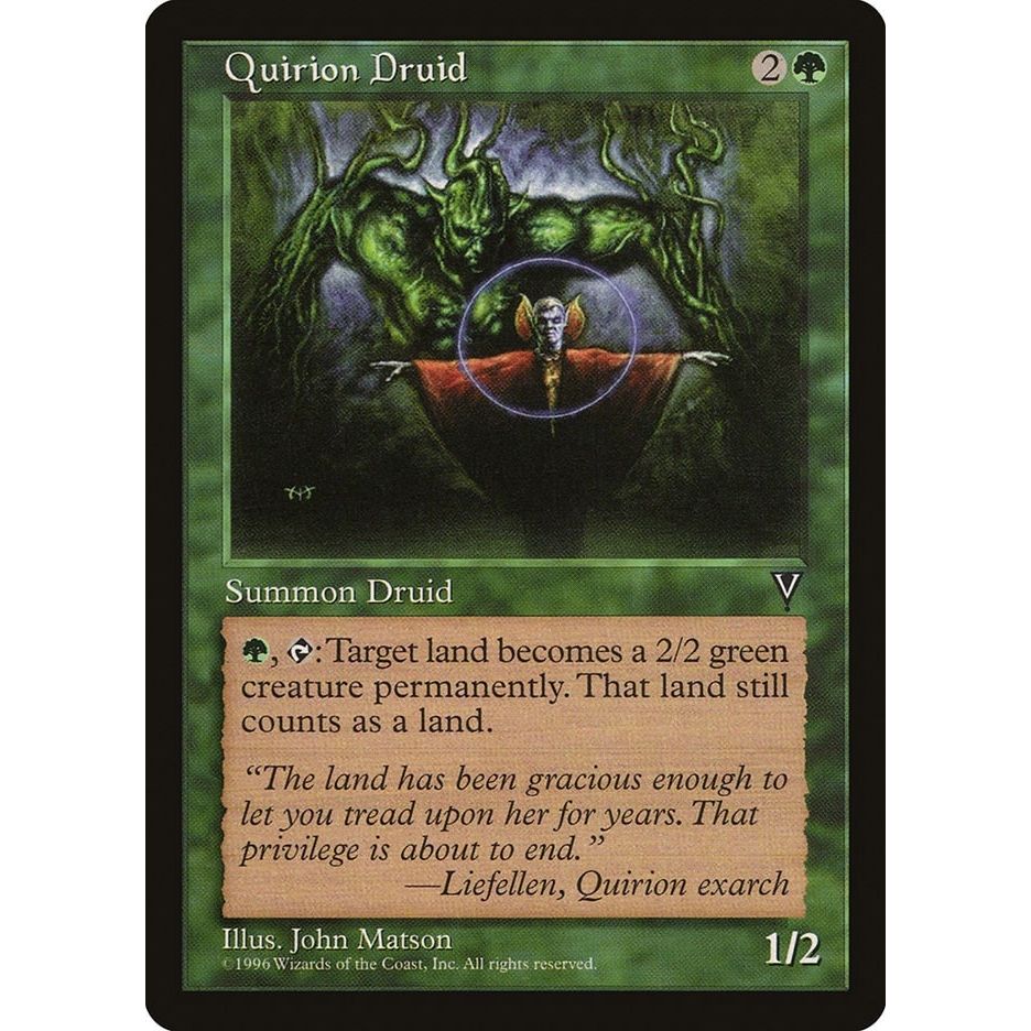 Image for Quirion Druid (VIS) - Magic: The Gathering