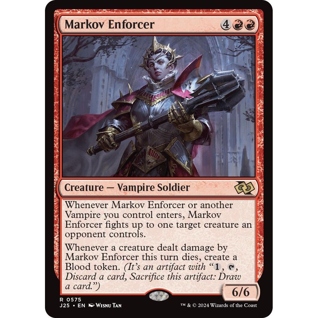 Image for Markov Enforcer (575) (J25) - Magic: The Gathering