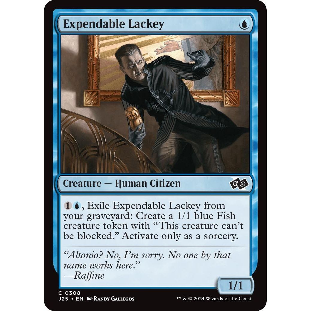 Image for Expendable Lackey (308) (J25) - Magic: The Gathering