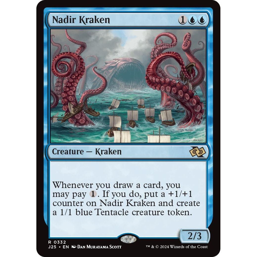 Image for Nadir Kraken (332) (J25) - Magic: The Gathering