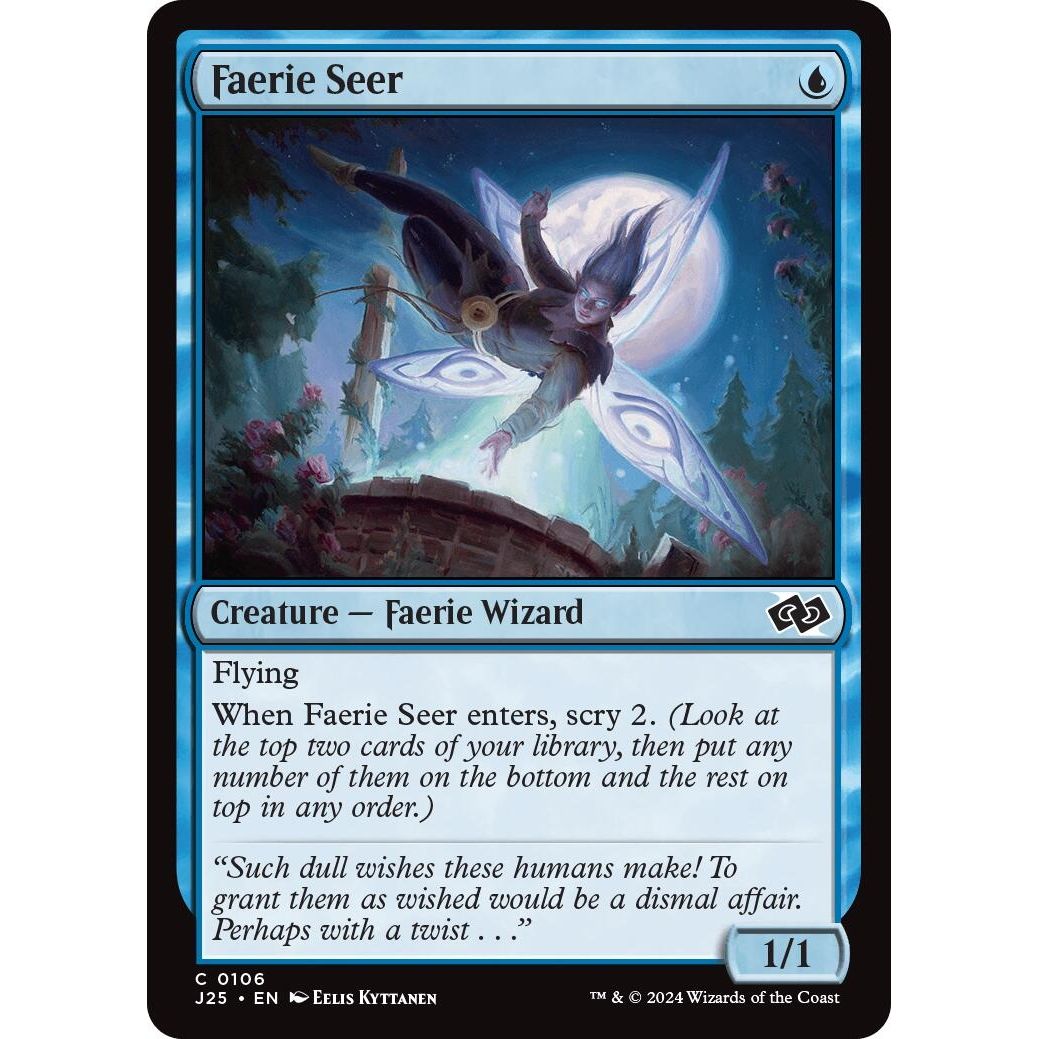 Image for Faerie Seer (106) (J25) - Magic: The Gathering