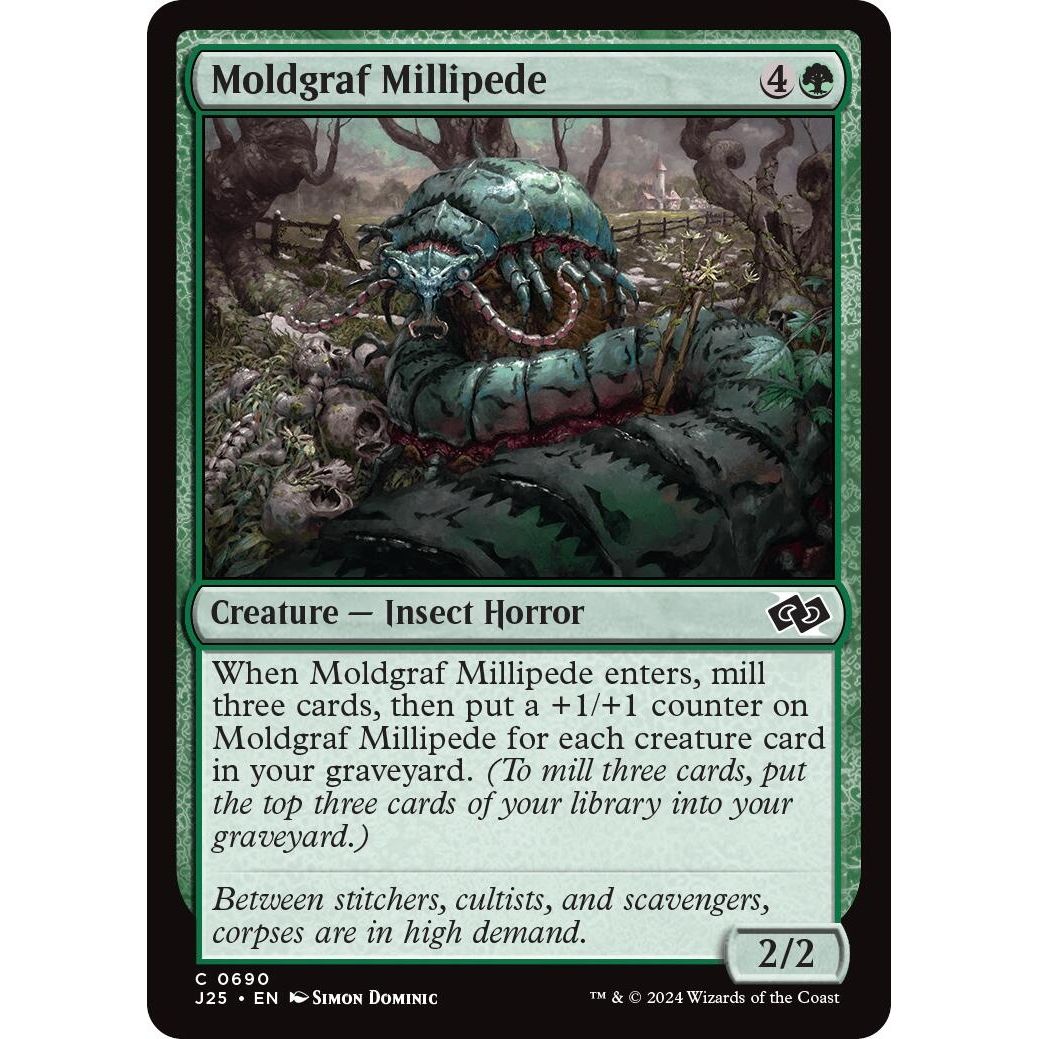 Image for Moldgraf Millipede (690) (J25) - Magic: The Gathering