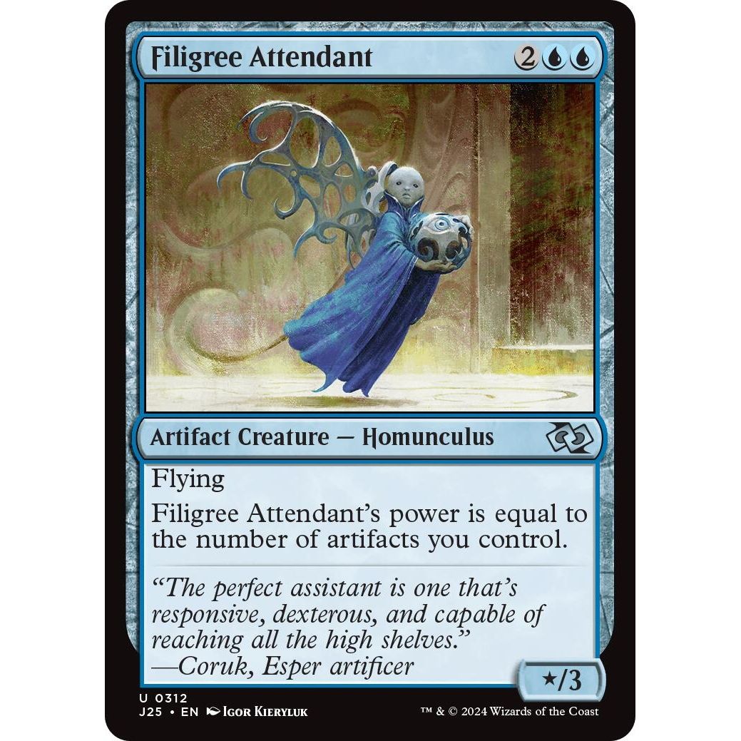 Image for Filigree Attendant (312) (J25) - Magic: The Gathering