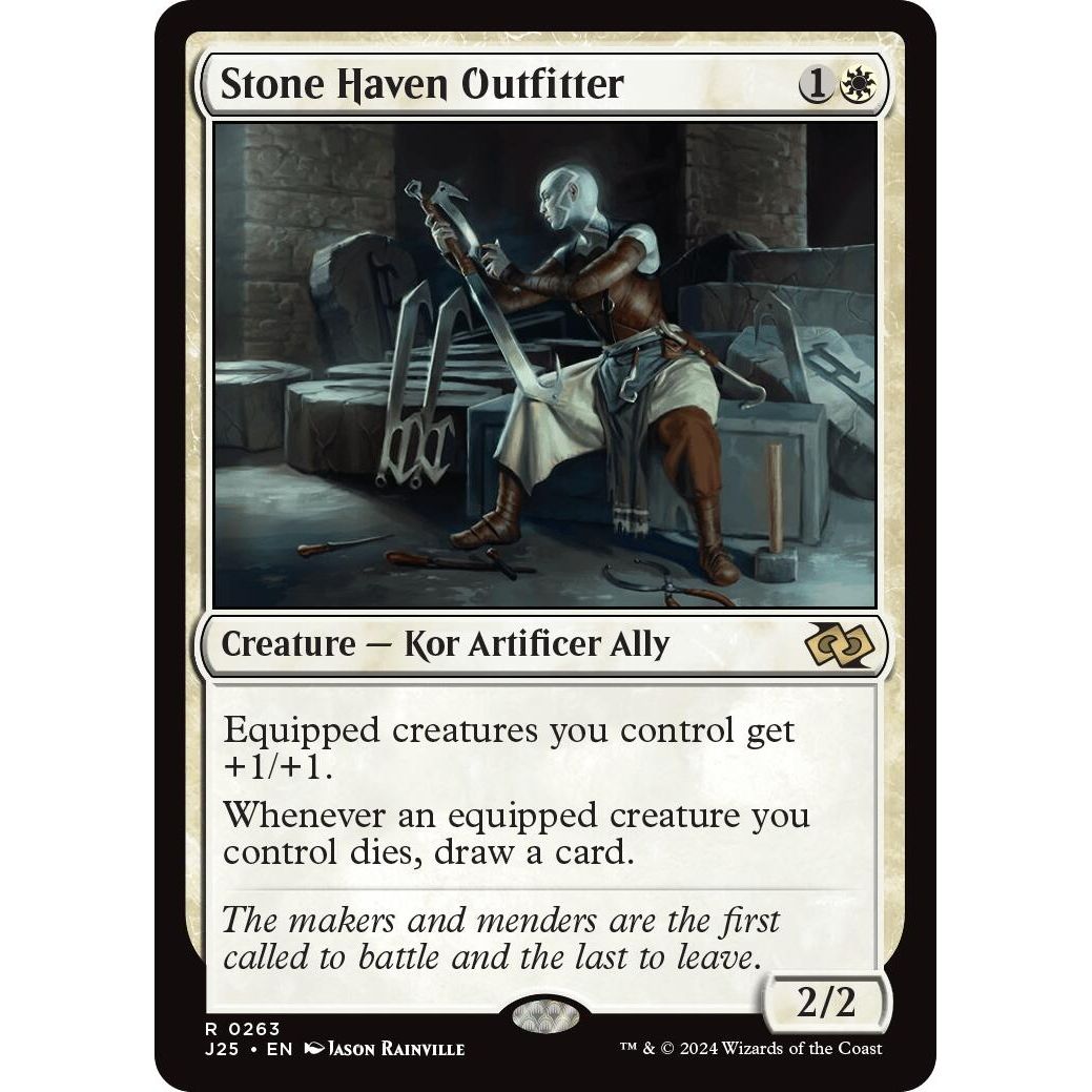 Image for Stone Haven Outfitter (263) (J25) - Magic: The Gathering