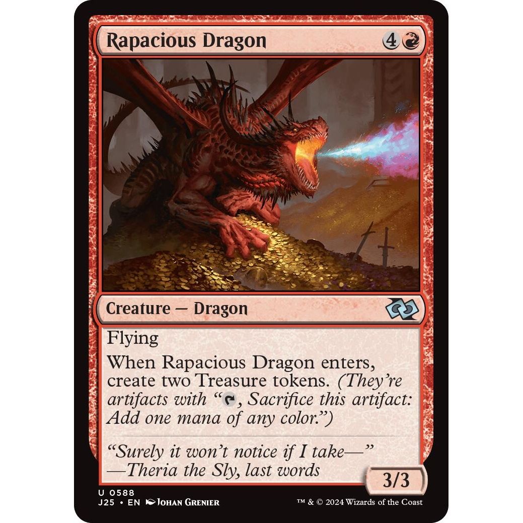 Image for Rapacious Dragon (588) (J25) - Magic: The Gathering