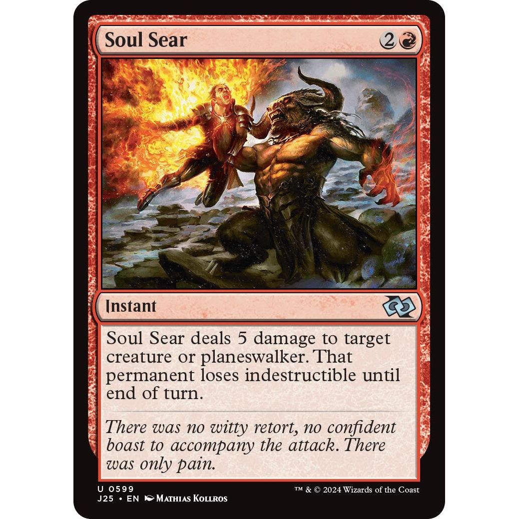Image for Soul Sear (599) (J25) - Magic: The Gathering