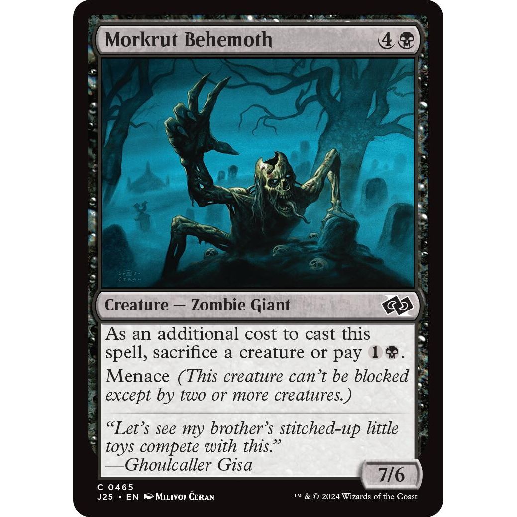 Image for Morkrut Behemoth (465) (J25) - Magic: The Gathering