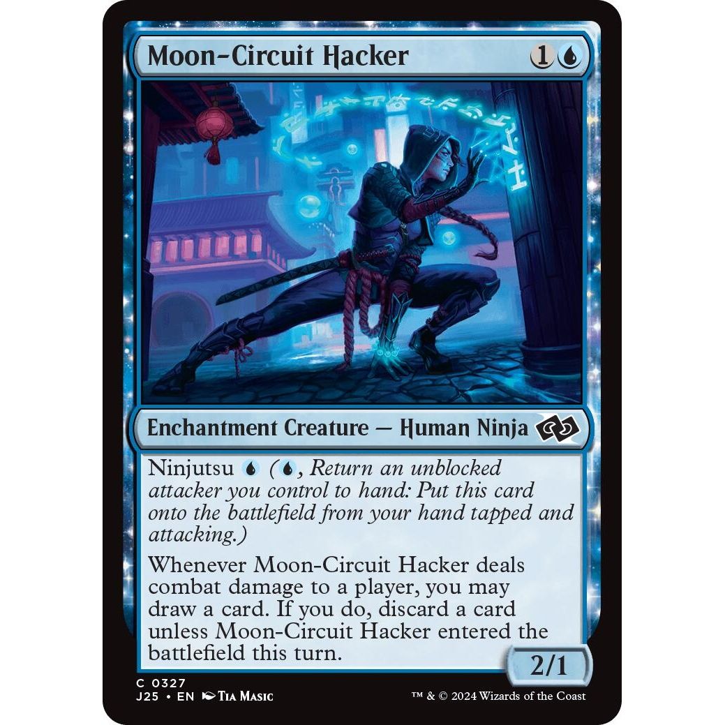 Image for Moon-Circuit Hacker (327) (J25) - Magic: The Gathering