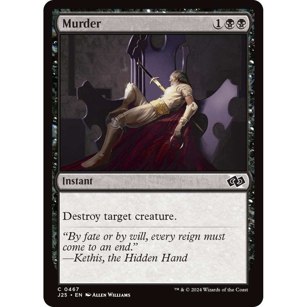Image for Murder (467) (J25) - Magic: The Gathering