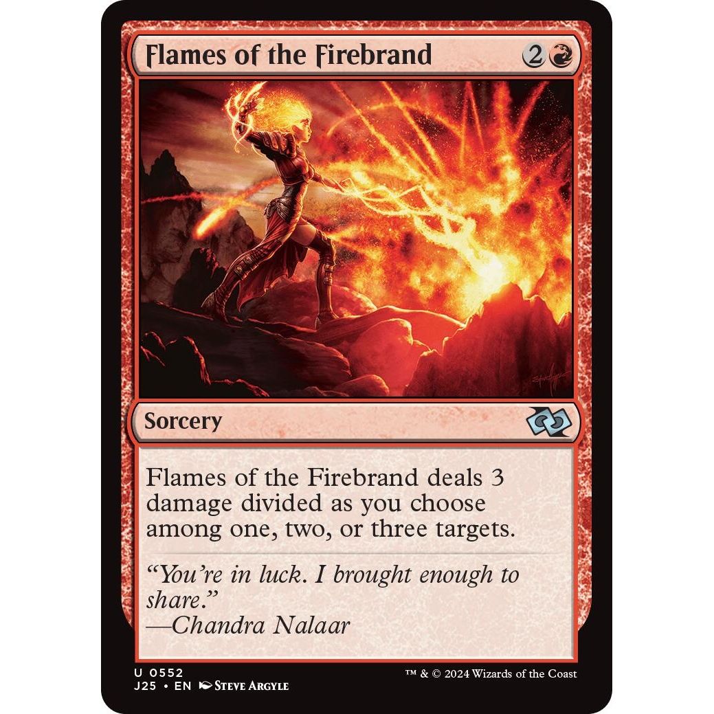 Image for Flames of the Firebrand (552) (J25) - Magic: The Gathering