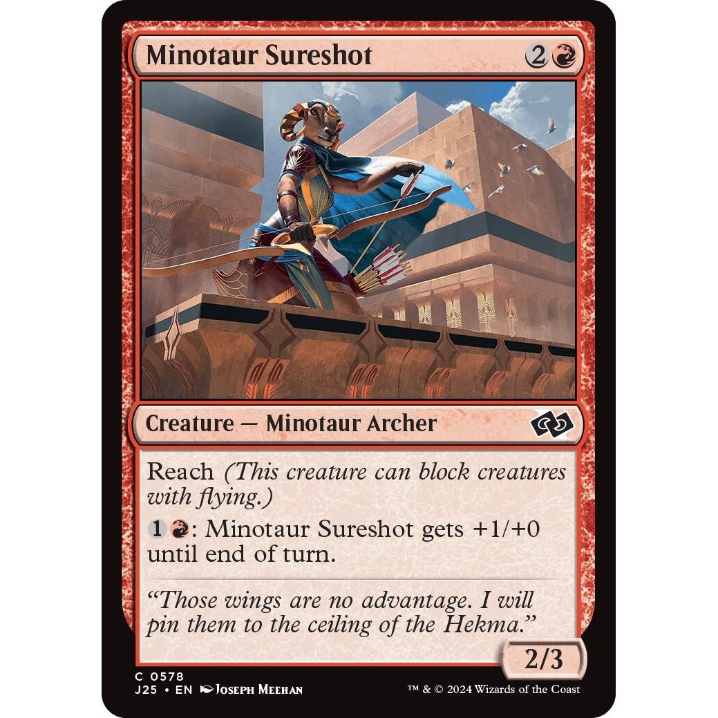 Image for Minotaur Sureshot (578) (J25) - Magic: The Gathering