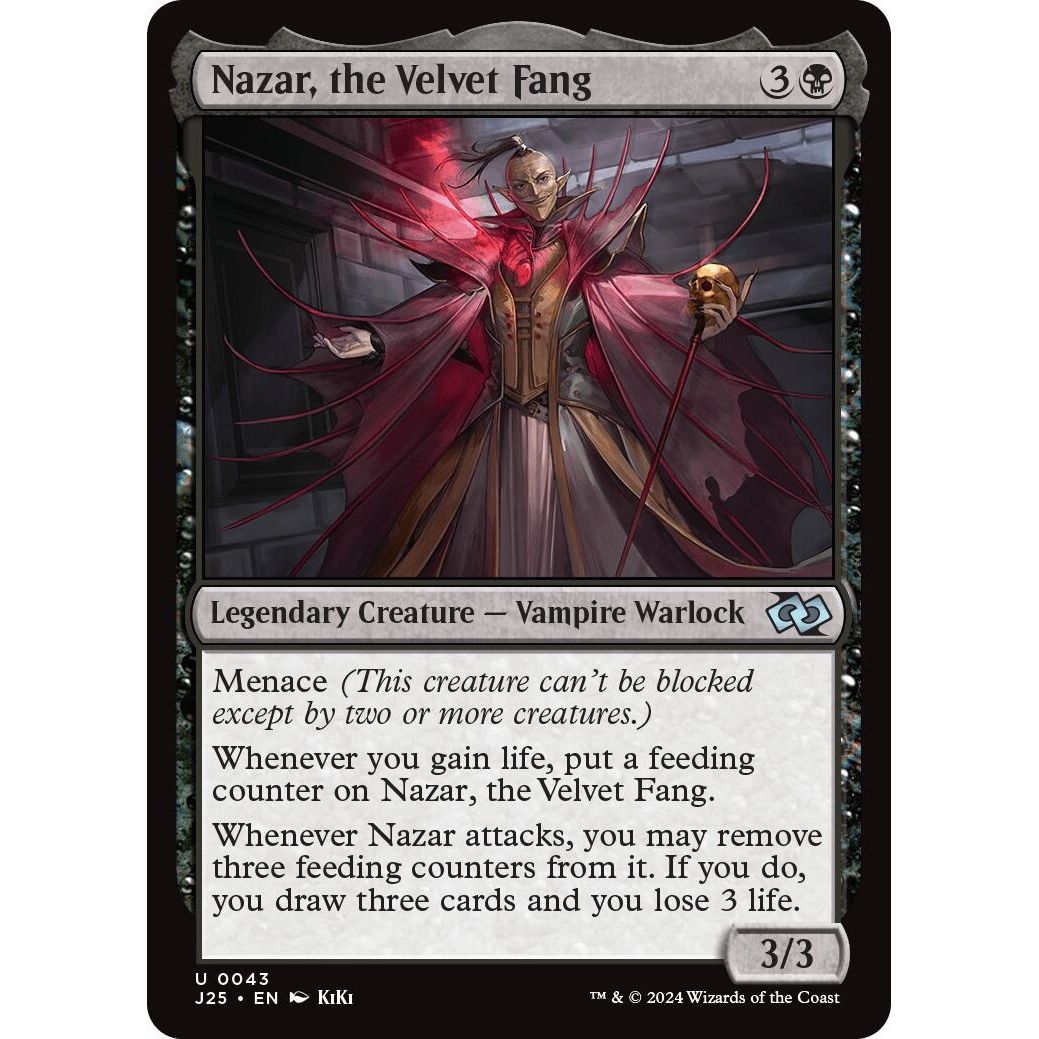 Image for Nazar, the Velvet Fang (Anime) (43) (J25) - Magic: The Gathering