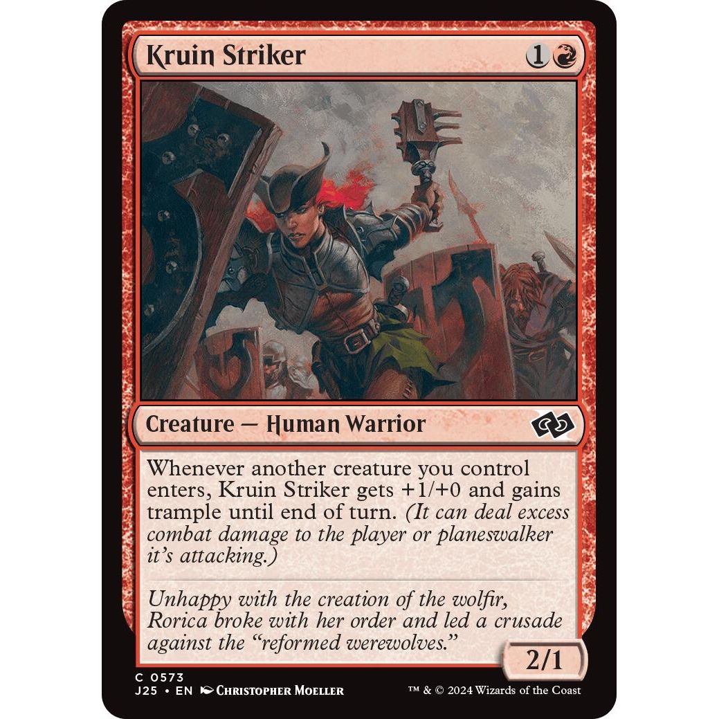 Image for Kruin Striker (573) (J25) - Magic: The Gathering