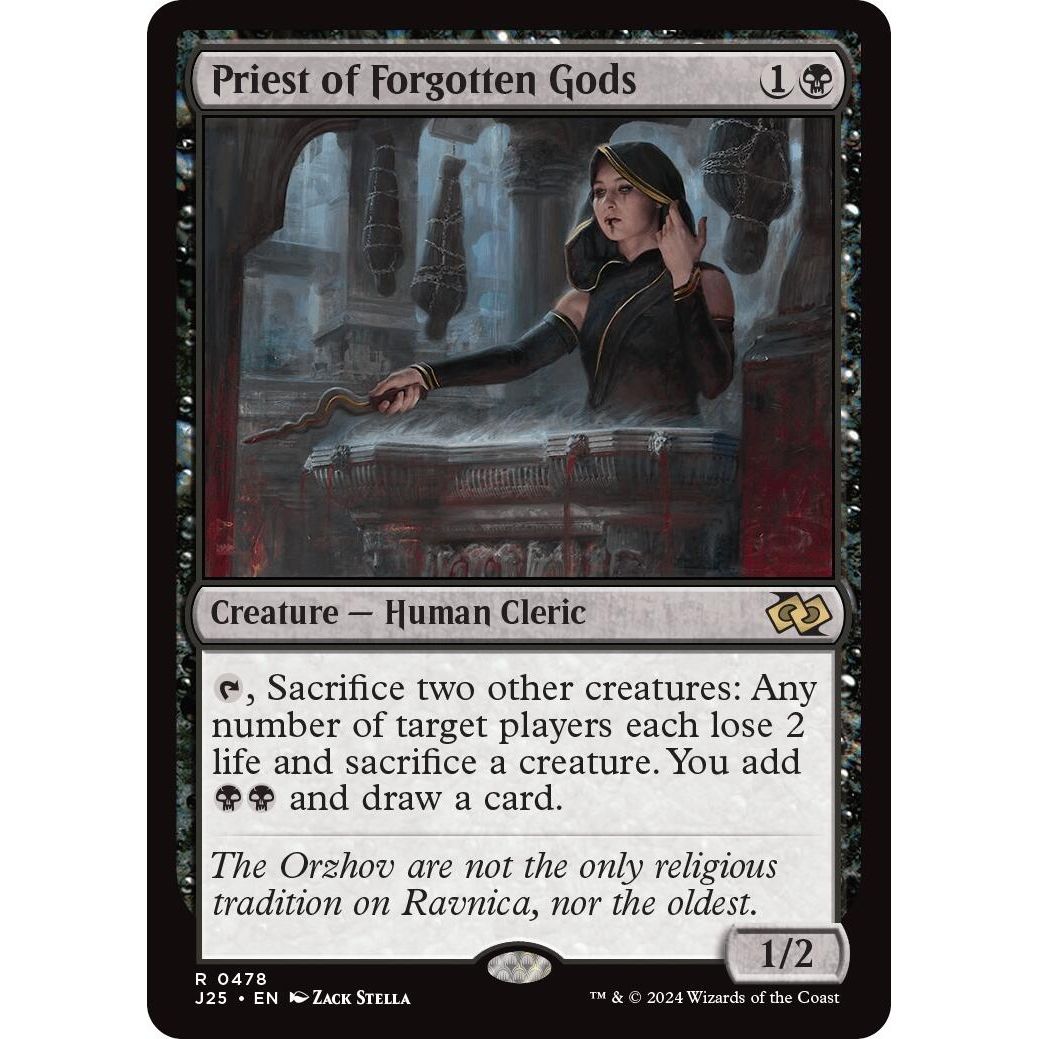 Image for Priest of Forgotten Gods (478) (J25) - Magic: The Gathering