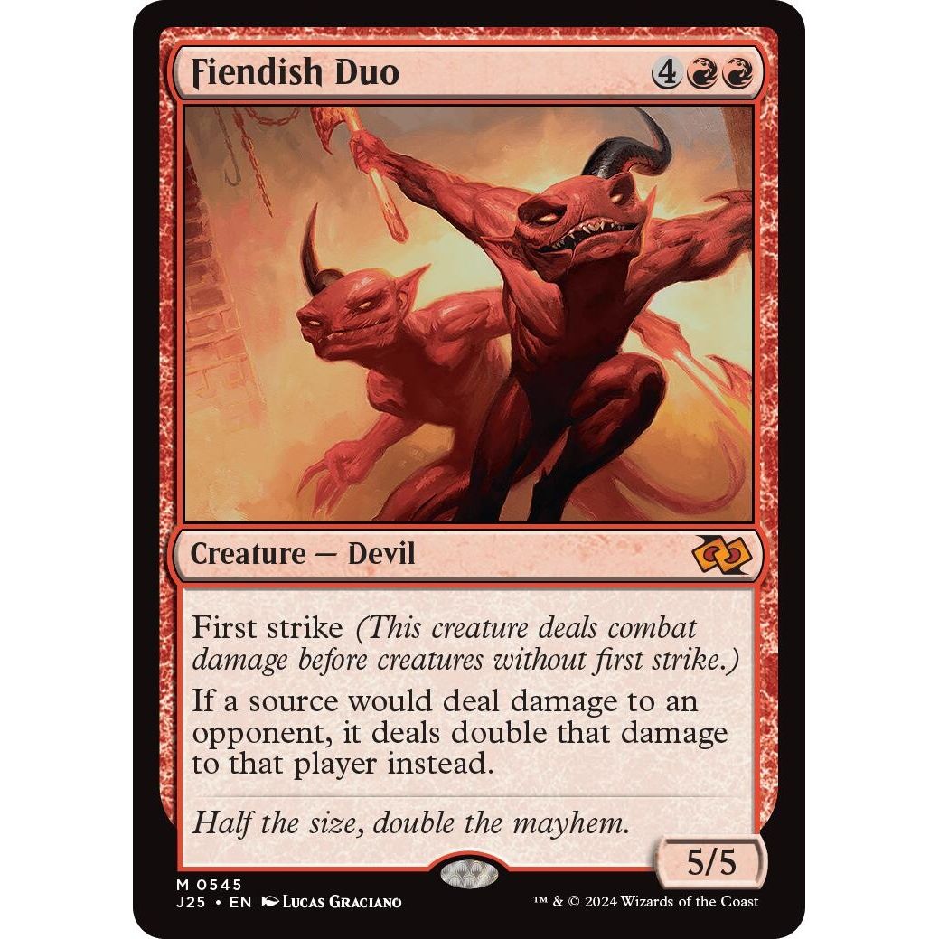 Image for Fiendish Duo (545) (J25) - Magic: The Gathering