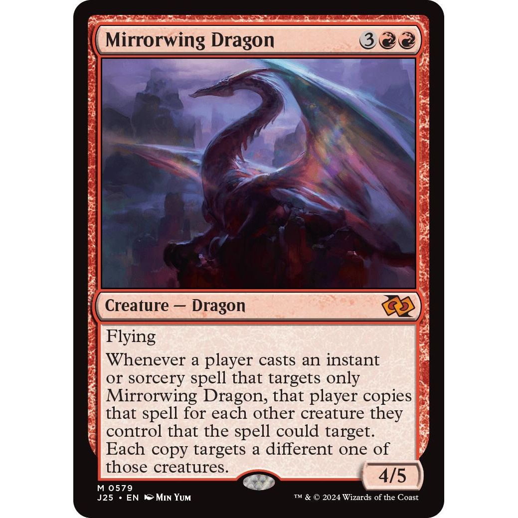 Image for Mirrorwing Dragon (579) (J25) - Magic: The Gathering