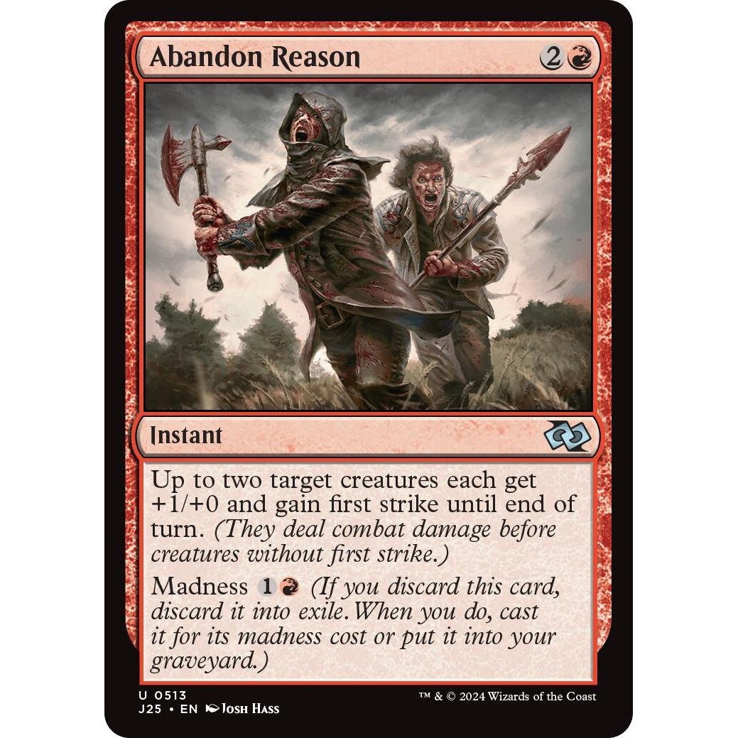 Image for Abandon Reason (513) (J25) - Magic: The Gathering