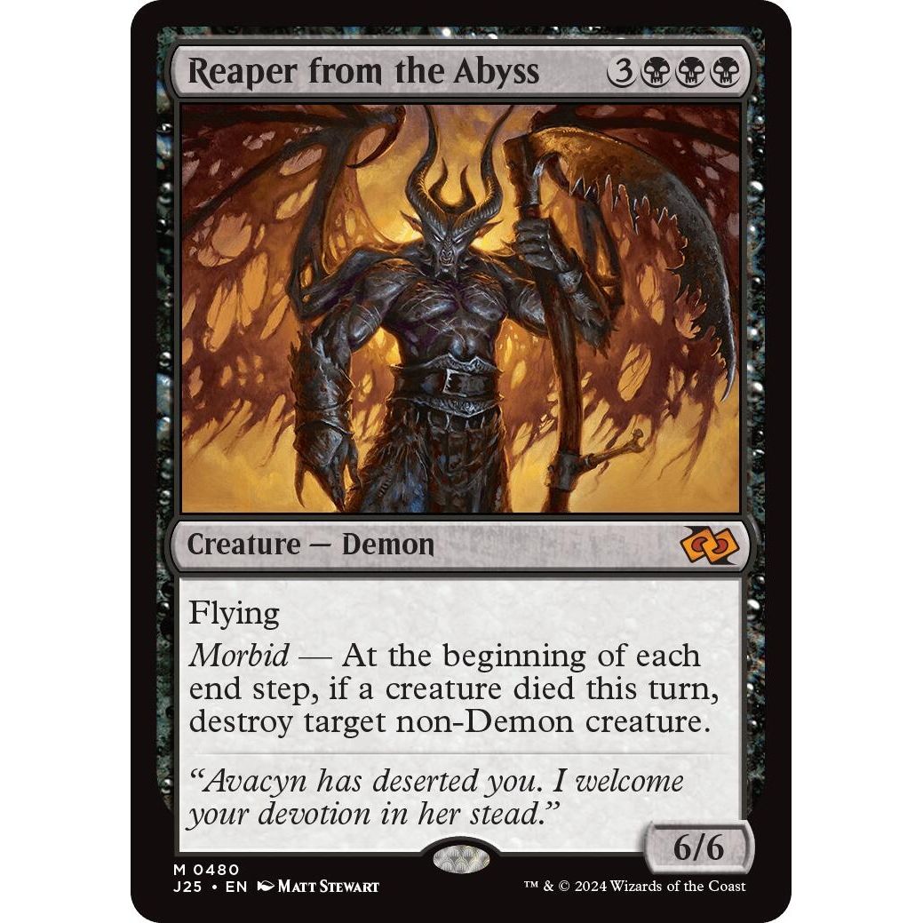 Image for Reaper from the Abyss (480) (J25) - Magic: The Gathering