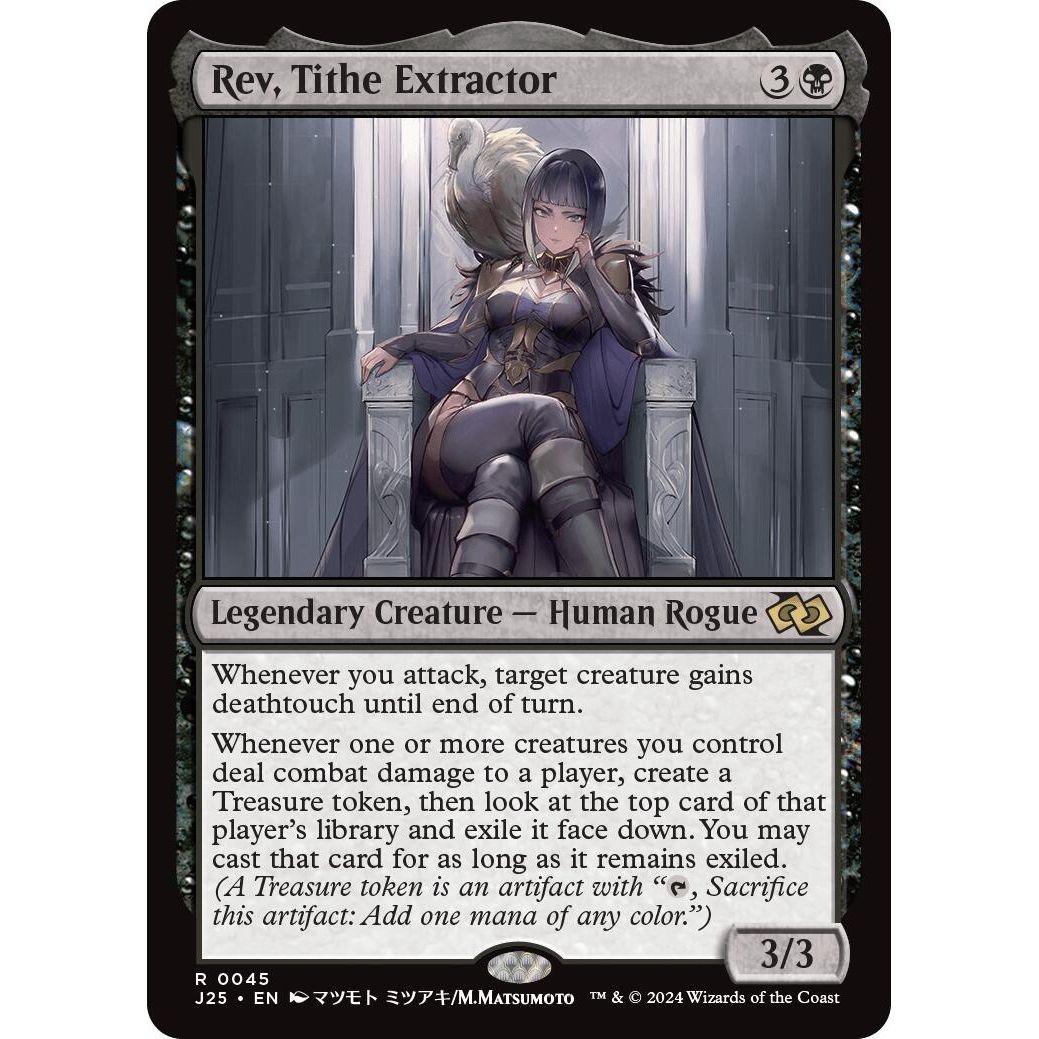 Image for Rev, Tithe Extractor (Anime) (45) (J25) - Magic: The Gathering