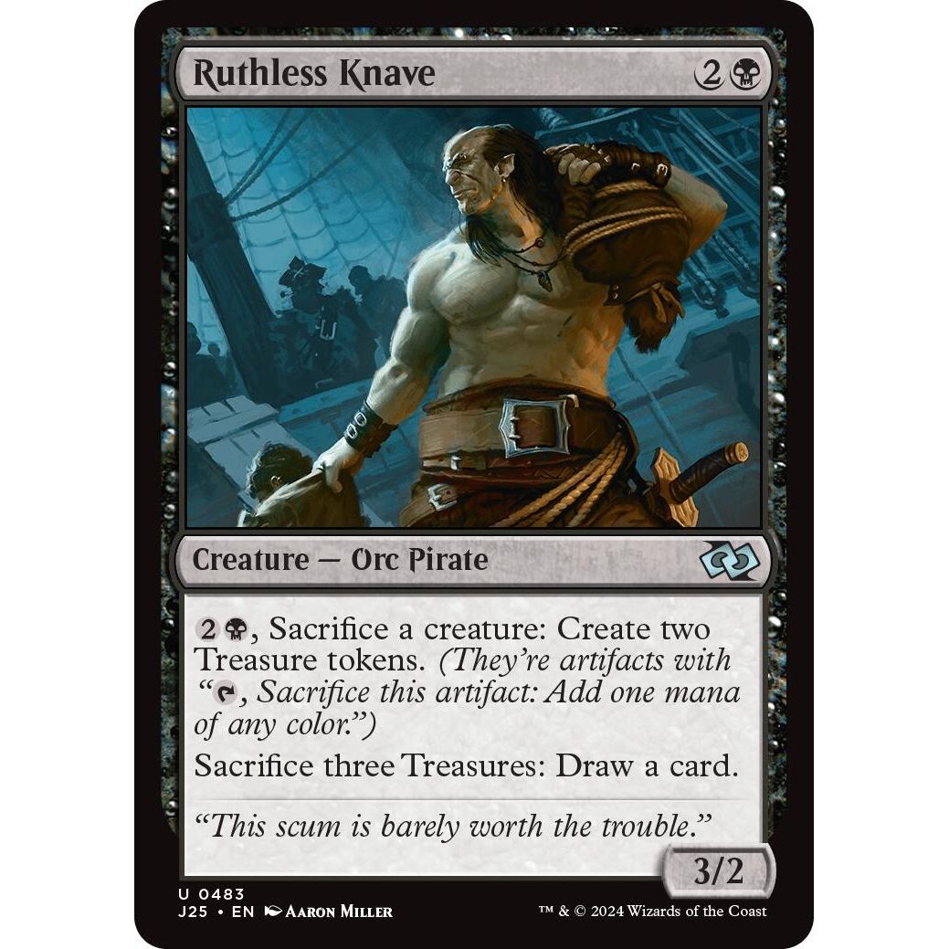Image for Ruthless Knave (483) (J25) - Magic: The Gathering