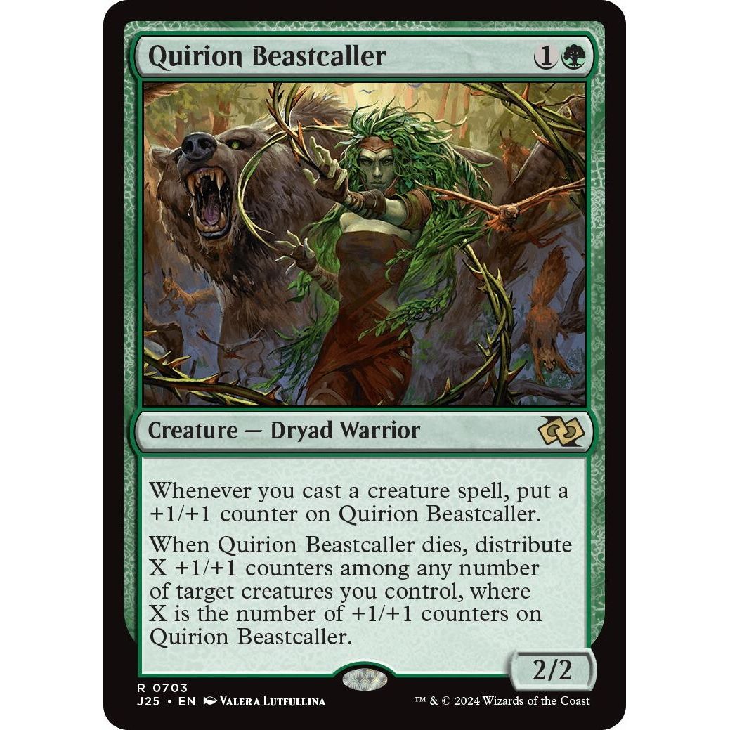 Image for Quirion Beastcaller (703) (J25) - Magic: The Gathering