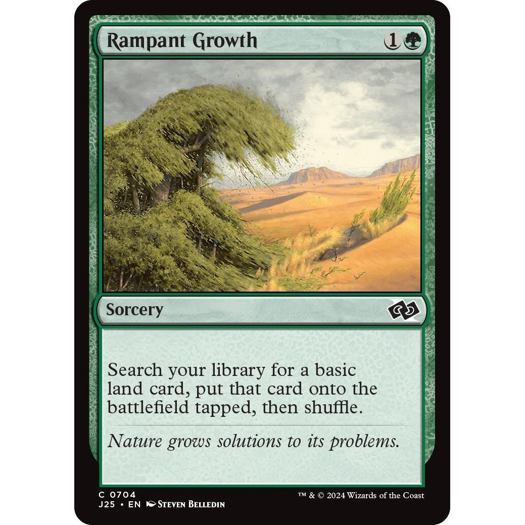 Image for Rampant Growth (704) (J25) - Magic: The Gathering
