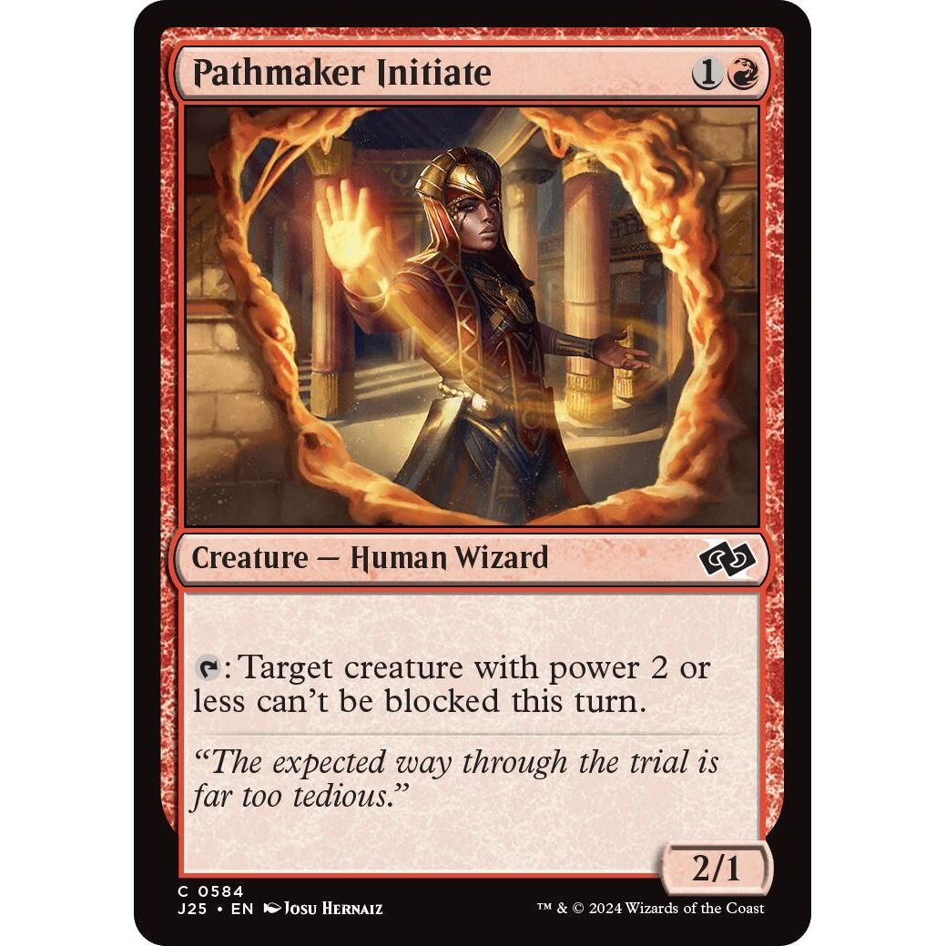 Image for Pathmaker Initiate (584) (J25) - Magic: The Gathering