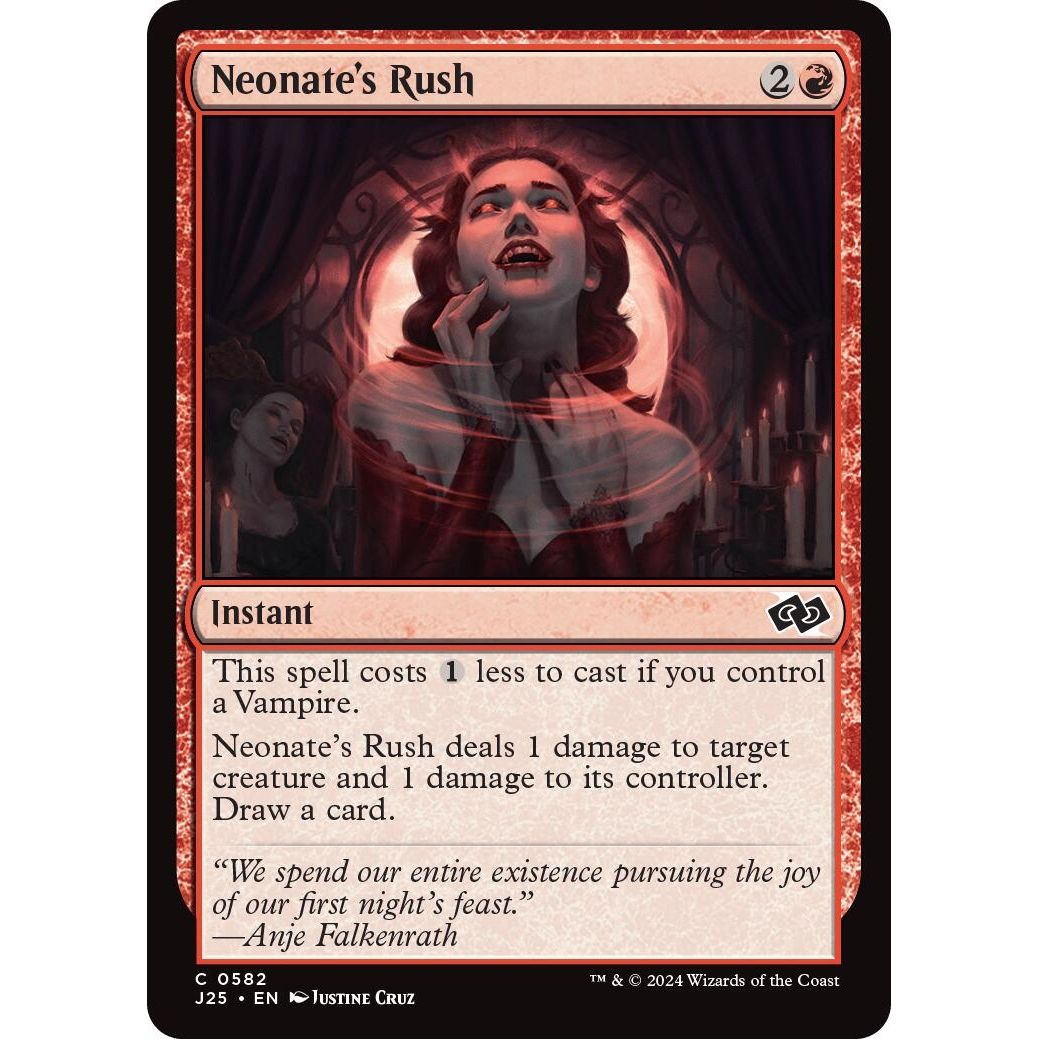 Image for Neonate's Rush (582) (J25) - Magic: The Gathering