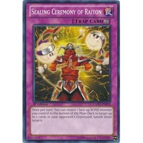 Image for Sealing Ceremony of Raiton (GAOV-EN078) (GAOV) - YuGiOh