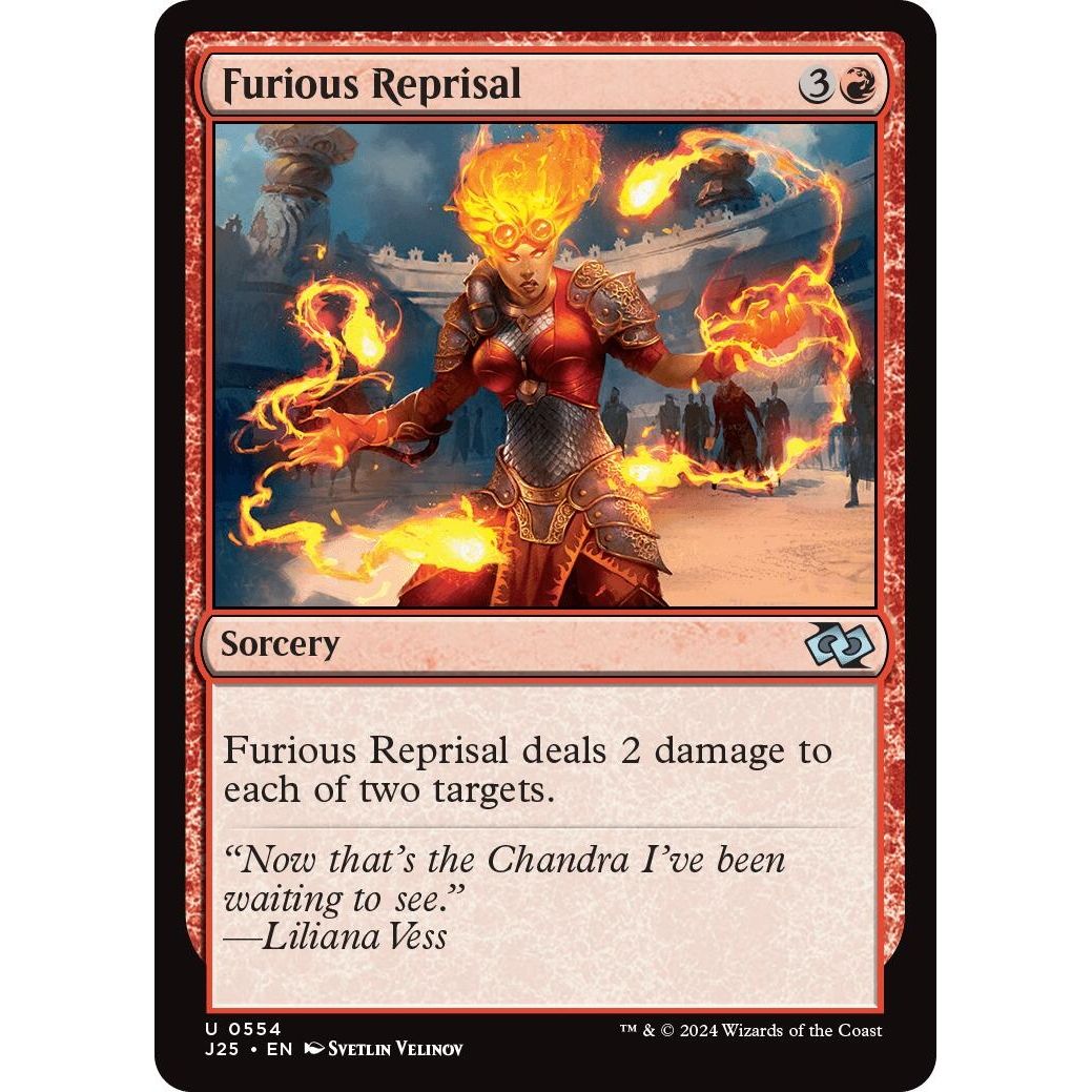 Image for Furious Reprisal (554) (J25) - Magic: The Gathering