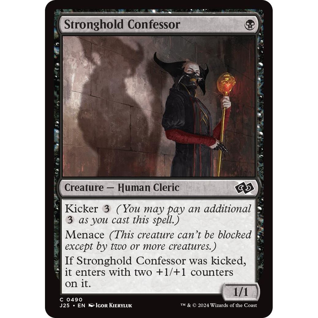 Image for Stronghold Confessor (490) (J25) - Magic: The Gathering