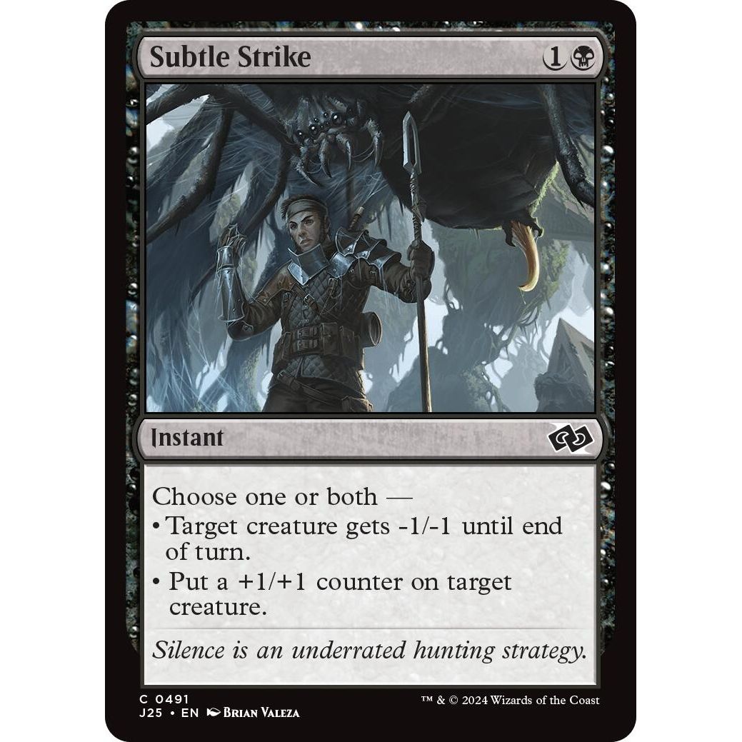 Image for Subtle Strike (491) (J25) - Magic: The Gathering