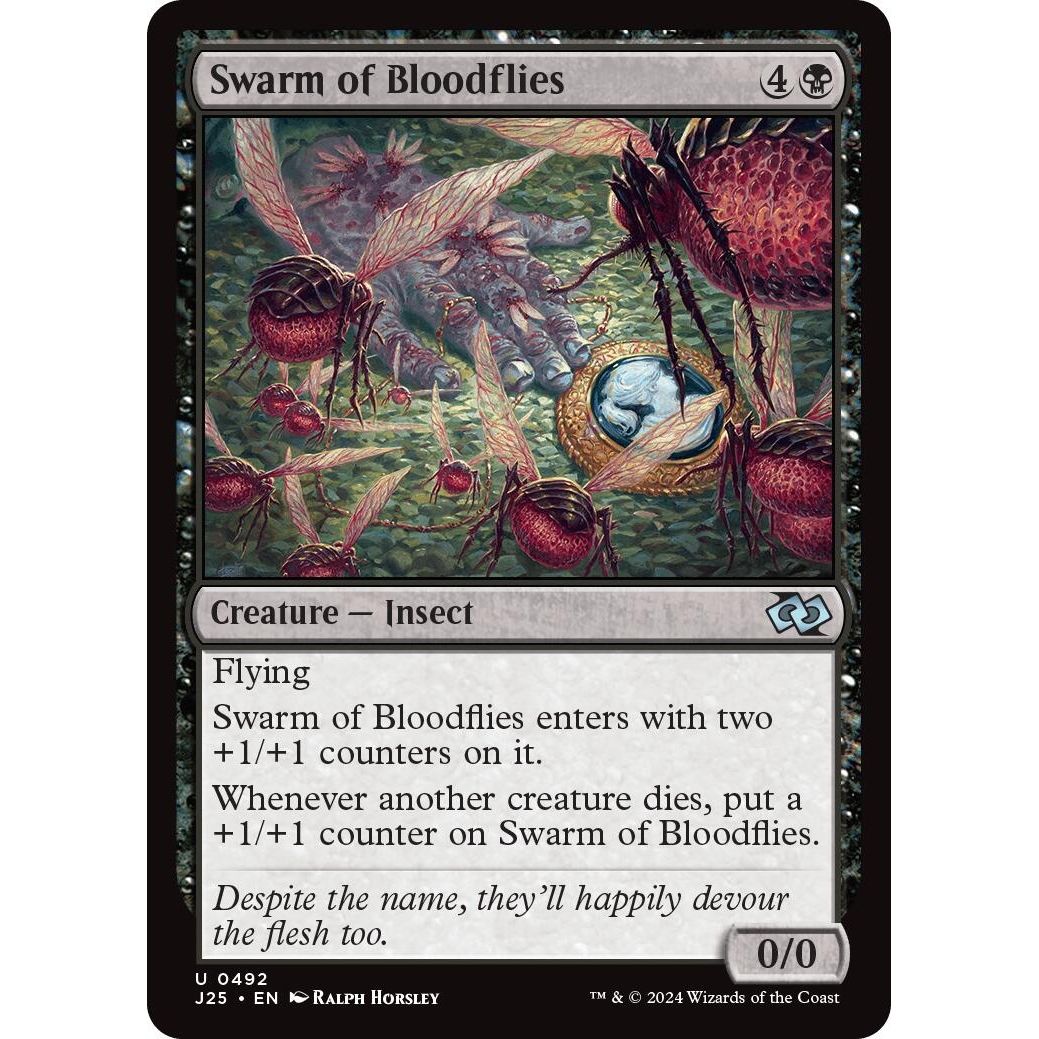 Image for Swarm of Bloodflies (492) (J25) - Magic: The Gathering
