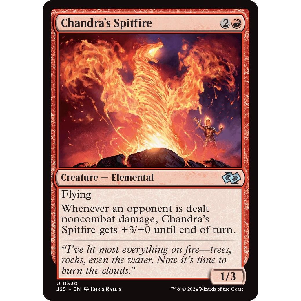Image for Chandra's Spitfire (530) (J25) - Magic: The Gathering