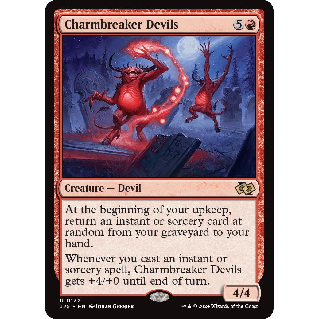 Image for Charmbreaker Devils (132) (J25) - Magic: The Gathering
