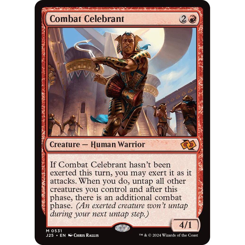 Image for Combat Celebrant (531) (J25) - Magic: The Gathering