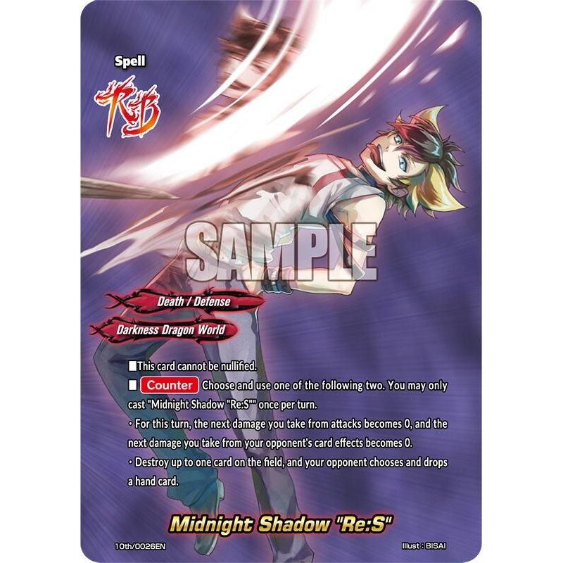 Image for Midnight Shadow "Re:S" (10th/0026EN) (10th) - Future Card BuddyFight
