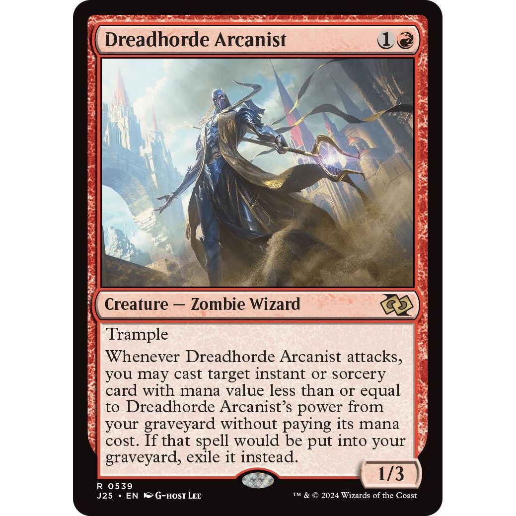 Image for Dreadhorde Arcanist (539) (J25) - Magic: The Gathering