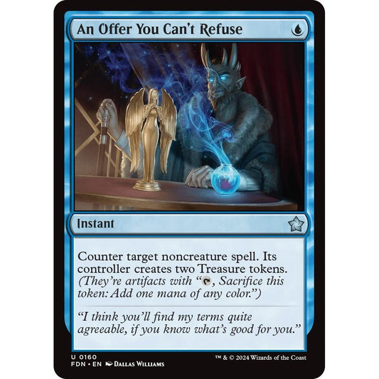 Image for An Offer You Can't Refuse (160) (FDN) - Magic: The Gathering