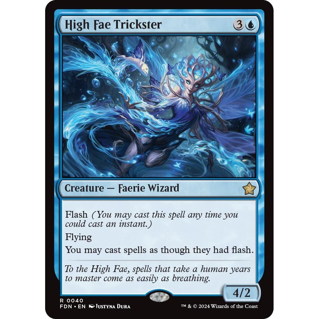 Image for High Fae Trickster (40) (FDN) - Magic: The Gathering