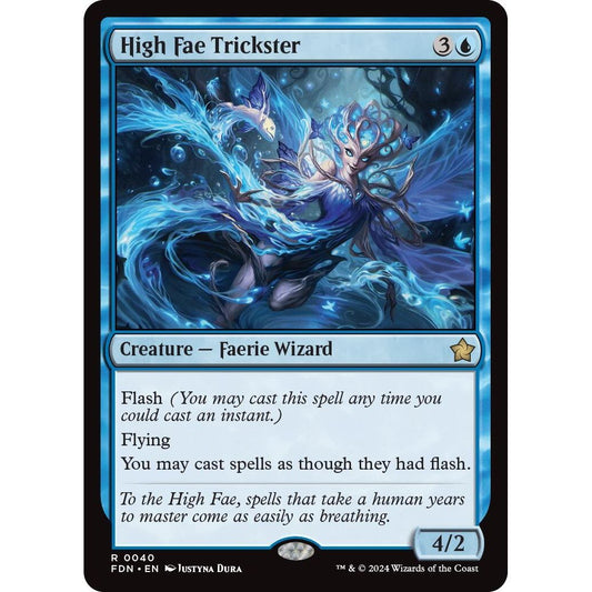 Image for High Fae Trickster (40) (FDN) - Magic: The Gathering