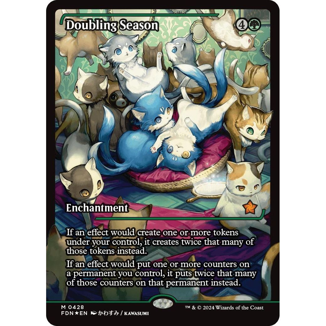 Image for Doubling Season (Showcase) (428) (FDN) - Magic: The Gathering