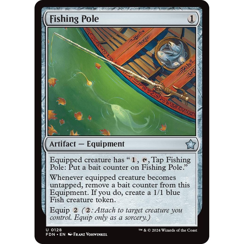 Image for Fishing Pole (128) (FDN) - Magic: The Gathering