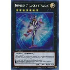 Image for Number 7: Lucky Straight (GAOV-EN091) (GAOV) - YuGiOh