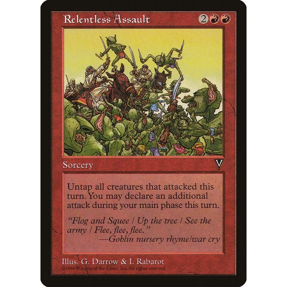 Image for Relentless Assault (VIS) - Magic: The Gathering