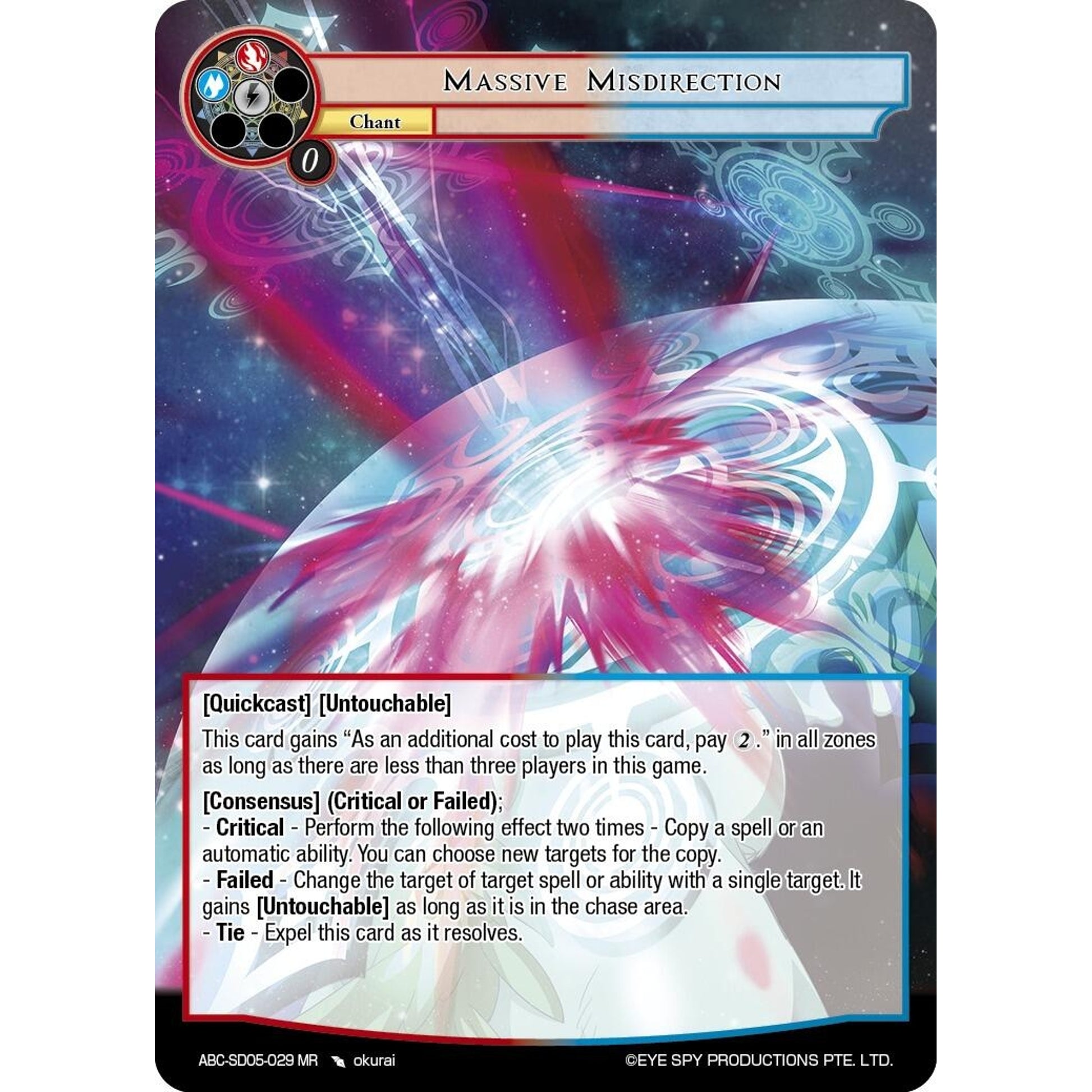 Image for Massive Misdirection (ABC-SD05-029 MR) (ABC-SD) - Force of Will