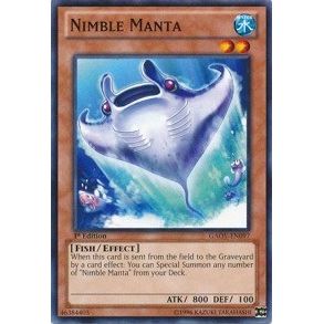 Image for Nimble Manta (GAOV-EN097) (GAOV) - YuGiOh