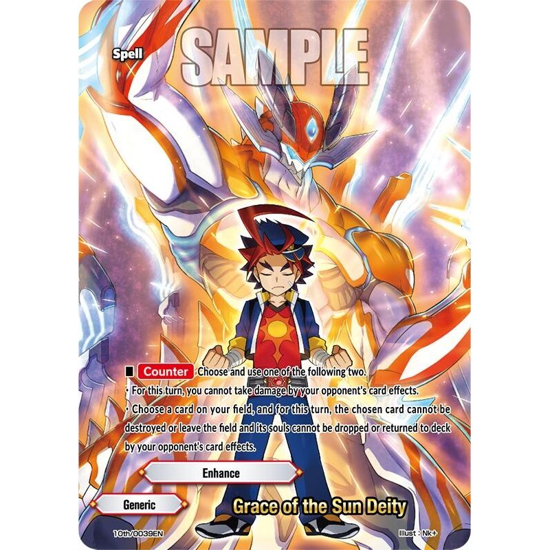 Image for Grace of the Sun Deity (10th/0039) (10th) - Future Card BuddyFight