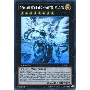 Image for Neo Galaxy-Eyes Photon Dragon (Ghost Rare) (GAOV-EN041) (GAOV) - YuGiOh