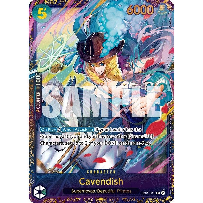 Image for Cavendish (Treasure Cup 2024) (EB01-012) (OP-PR) - One Piece Card Game